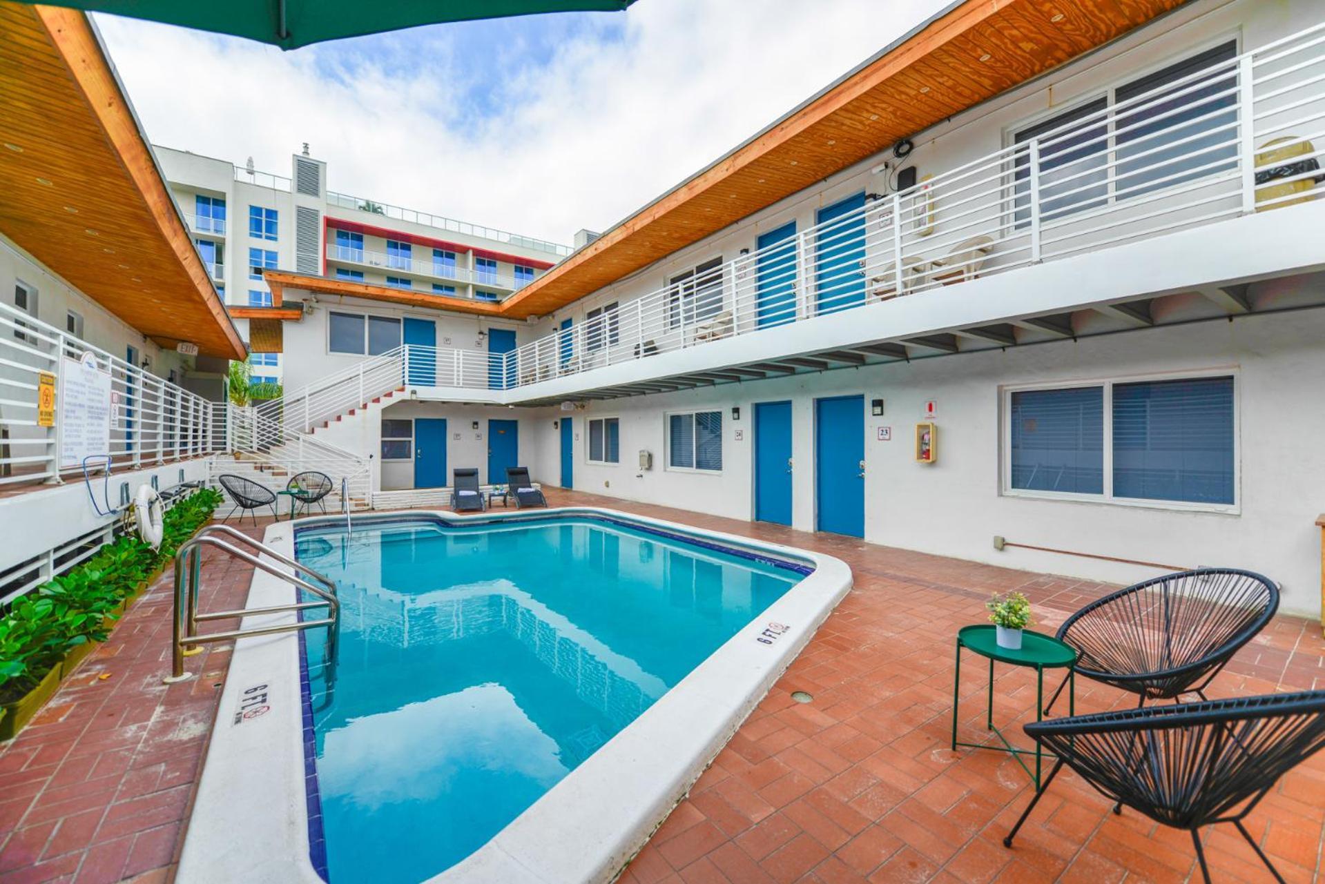 Radiant Unit With Parking And Pool - M26 Apartman Hollywood Kültér fotó